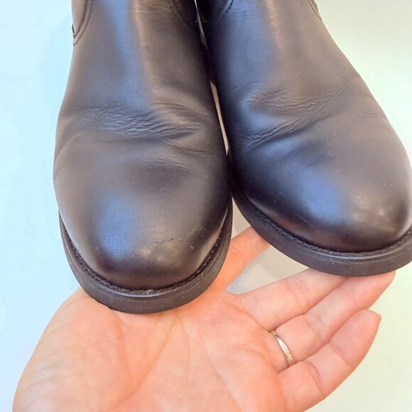 Ariat Men’s Heritage Roper Western Boots Black Leather Round Toe Size 11EE - Picture 6 of 13